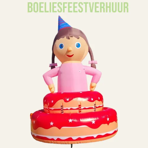 Het meisje in de taart