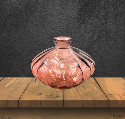 Pink Glass Bud Vase