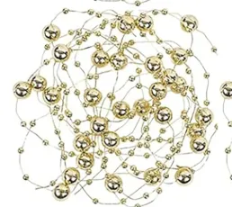 Gold String Beads - 3 Sets
