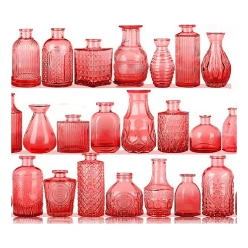 Small Red Bud Vase 