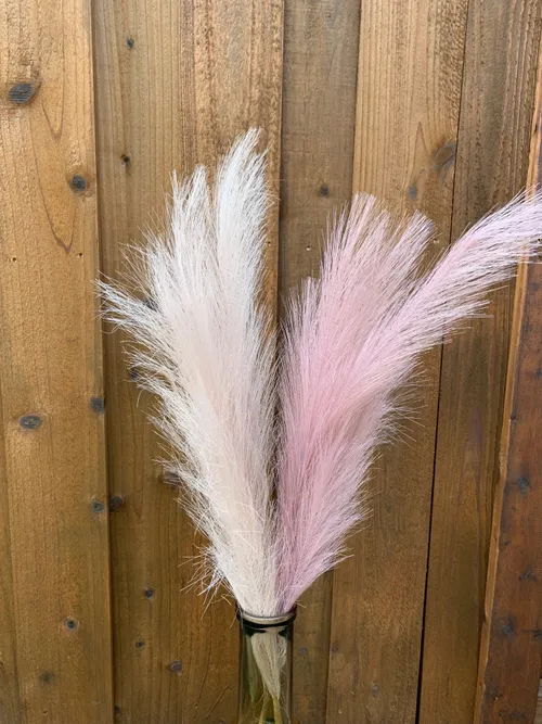 Large Faux Pampas Stems 