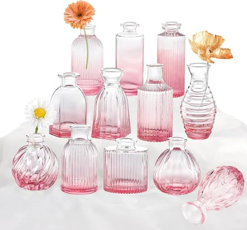 Small Pink Bud Vase