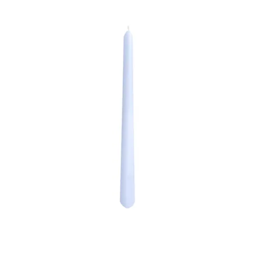 Baby Blue Wax Taper Candle