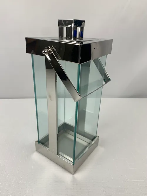 Silver and Glass Lantern