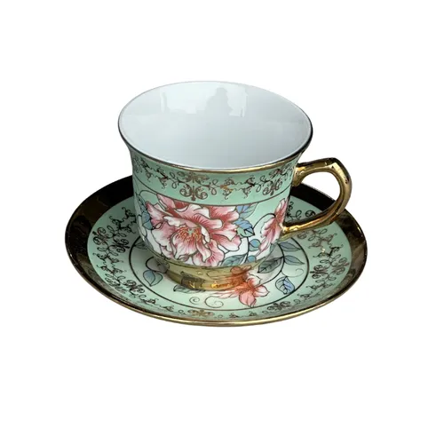Tea Cup & Saucer Set