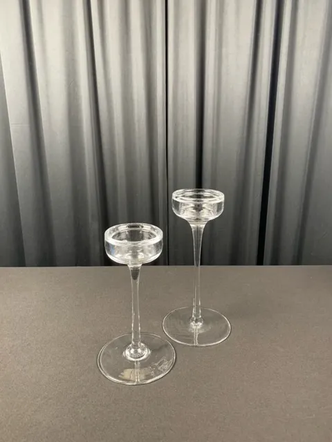 Set of Long-Stem Candle Holders