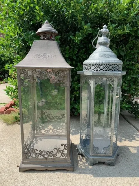 Set of Large Decorative Lanterns