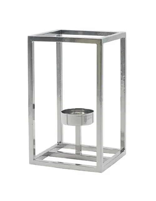Silver Metal Candle Holder 8