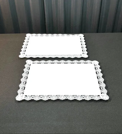White Serving Tray
