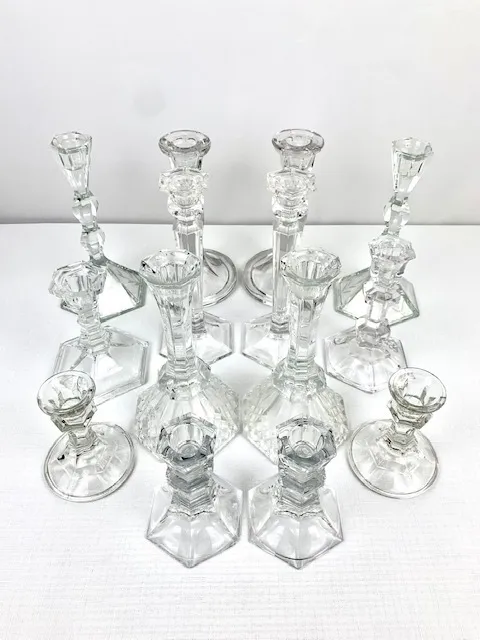 Glass Candlestick