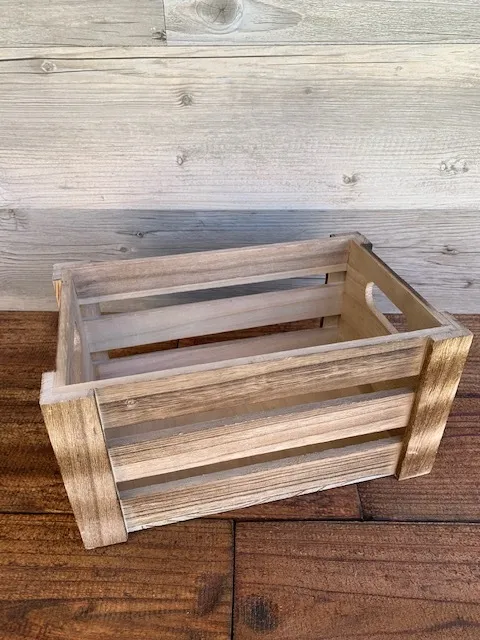 Rustic Wood Card Box