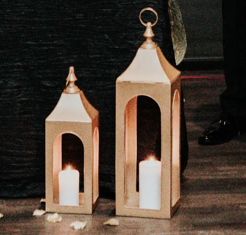Set of Gold Lanterns