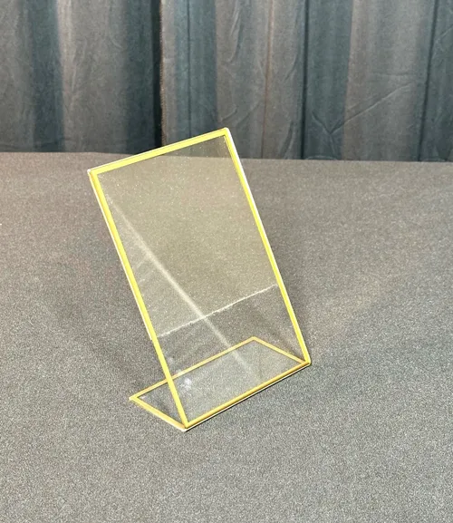 Acrylic Table Number Holder
