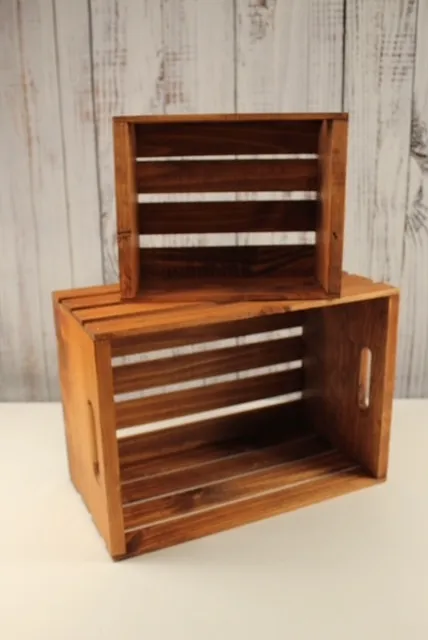 Set of Wood Crates 