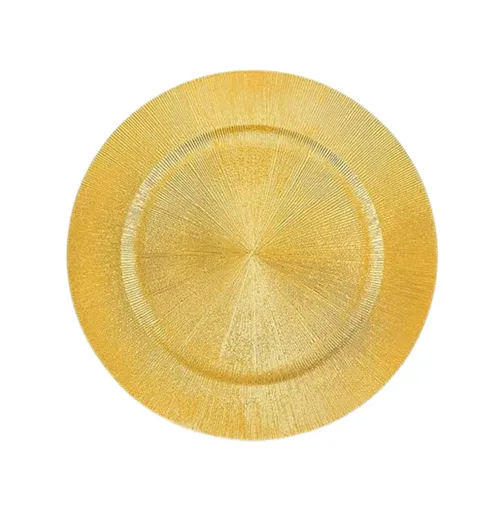 Glitter Gold Charger 13