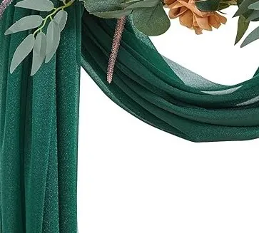 Emerald Green Arch Draping