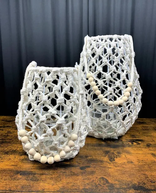 Set of Woven Lanterns