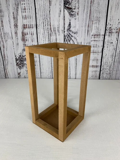 Rustic Wood Lantern