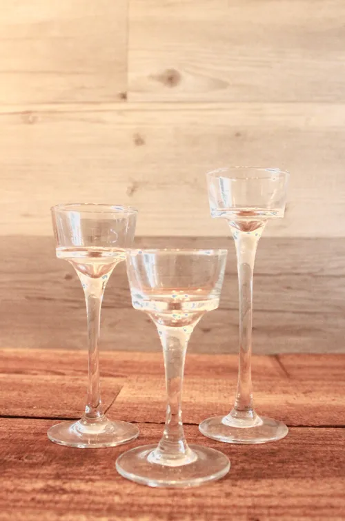 Small Tealight Candle Holders Set of Three