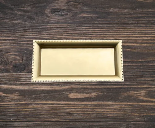 Gold Acrylic Serving Tray