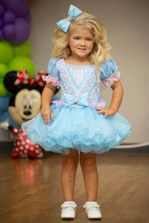 2/4 Cotton Candy Blue Belle