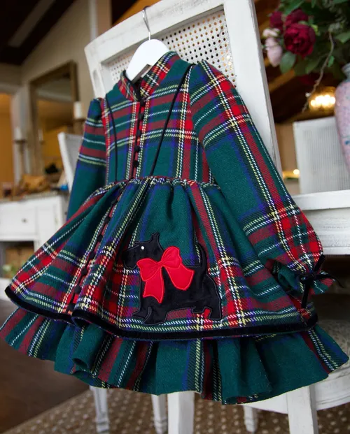 2/3T 🎄 Tartan Scottie Christmas