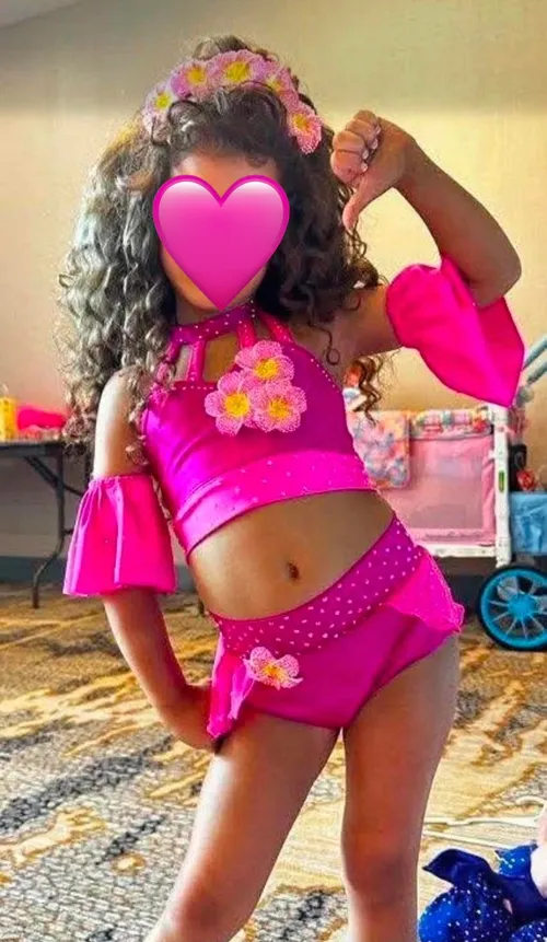 Pink Petal Pop Swim | Size: 3/5 (4/5T)