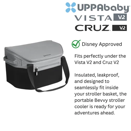 Uppababy Bevvy Stroller Basket Cooler for Vista V2, Cruz/Cruz V2