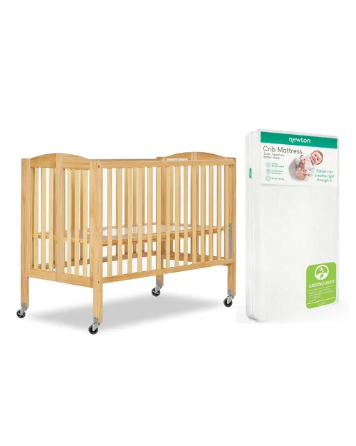 Full Size crib with Newton Mattress