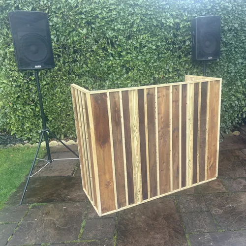 Rustic DJ Booth 