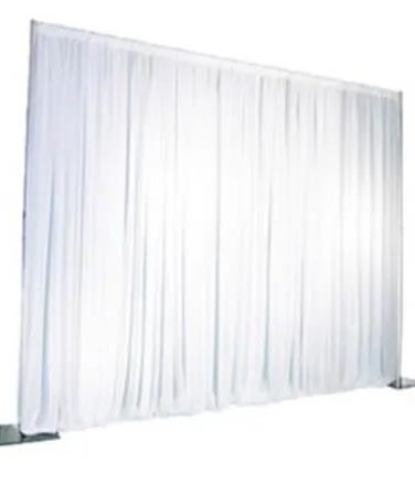 Plain White Silk Backdrop Package – 3M x 3M