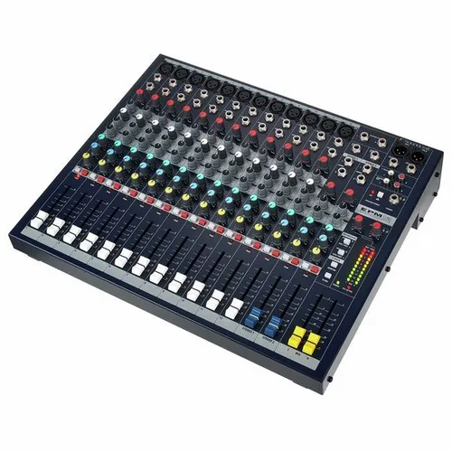 12 Channel Live Sound Mixing Desk - Soundcraft EMP12