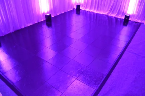 Black Party Dancefloor - 14FT x 14FT