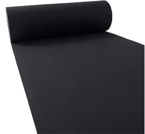 Black Carpet 2M Wide - Per Meter