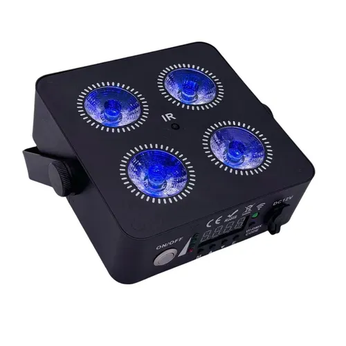 Wireless LED Uplight - RGBWA+UV