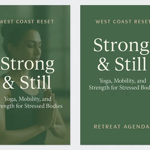 September 8–14 2025: Strong & Still - Yoga & Strength for High-Performance Bodies