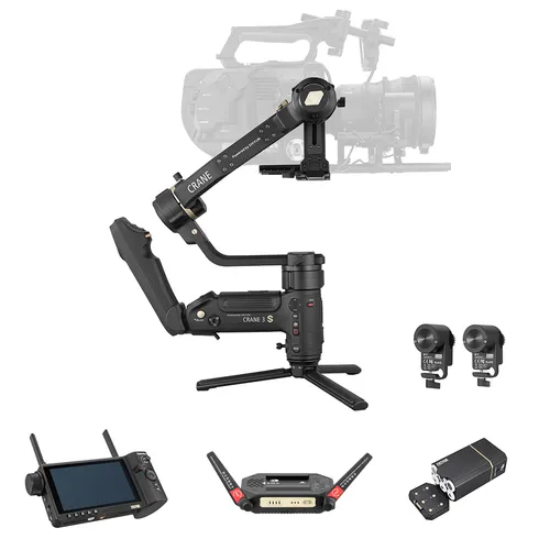 Zhiyun Crane 3S Combo w/ Wireless Video Transmission and Remote Control
