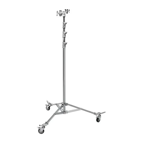 Avenger Overhead Stand 58 with Braked Wheels / Chrome-plated, 19'