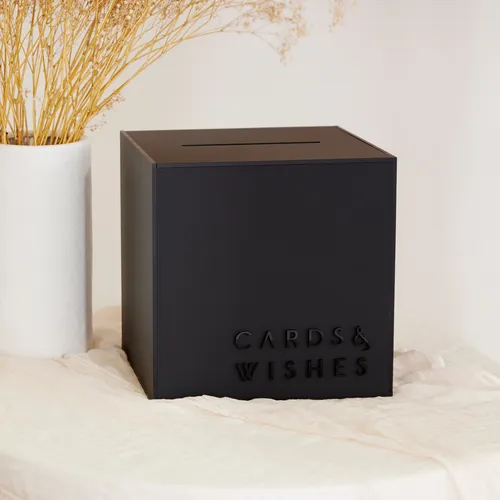 Custom Wishing Well - Matte Black Seamless