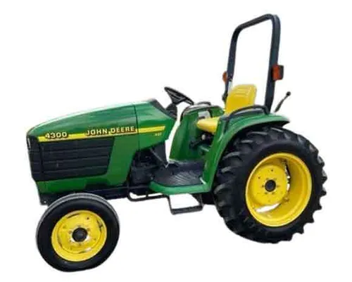 John Deere Tractor + 4ft Slasher
