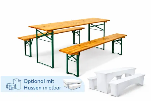 Bierzeltgarnitur 3tlg 220cm