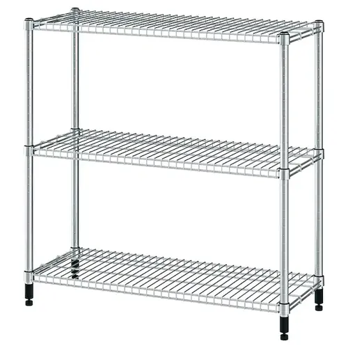 Étagère compacte métallique / Compact Shelving metallic  23.2” x 13.4” x 30.5” 