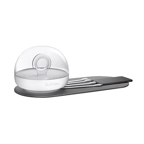 Bubble charging station