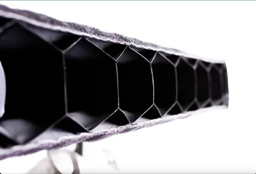 Hex Light Control Grid / Honeycomb for Astera Titan Tube