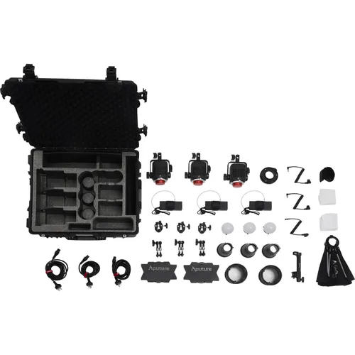 Aputure Storm 80c LED Monolight 3-Light Kit
