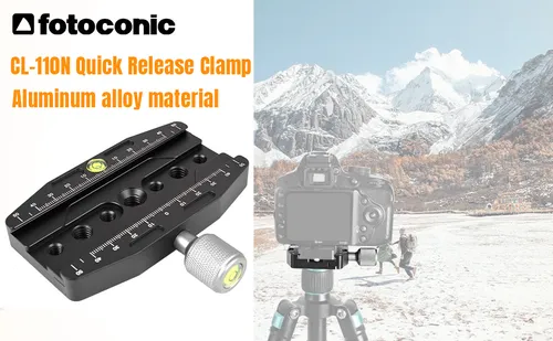 Fotoconic CL-90N Quick Release Arca Swiss Clamp Plate