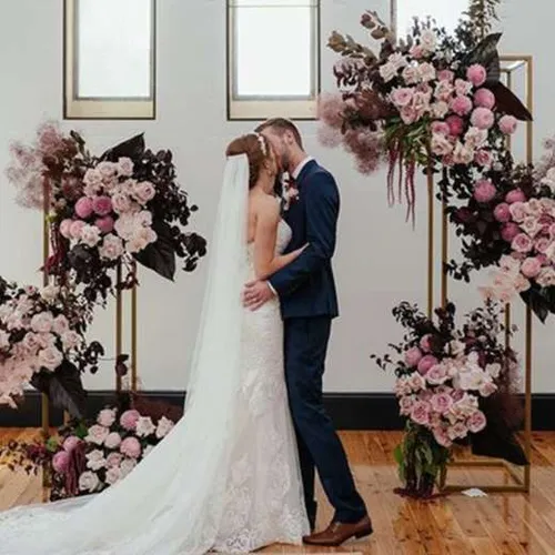 Large Gold Box Frame Stands