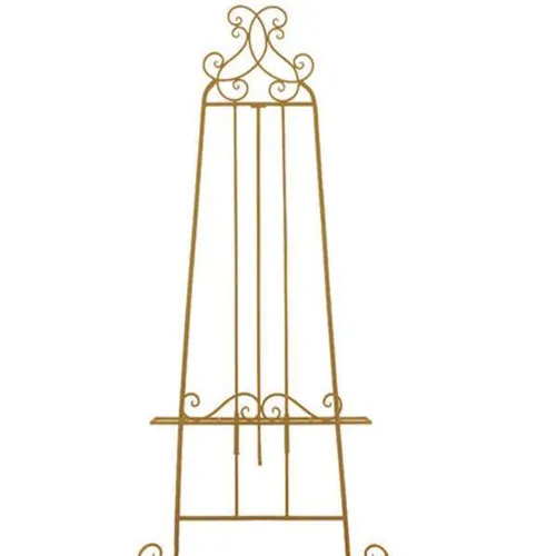 Gold Scroll Easel