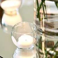 Round sphere tea light holder 