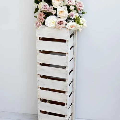 White Wash Box Plinths